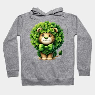 Clover Lion St Patricks Day Hoodie